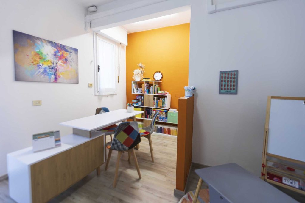 Stanza ARANCIO 1 psicologo bambini Firenze